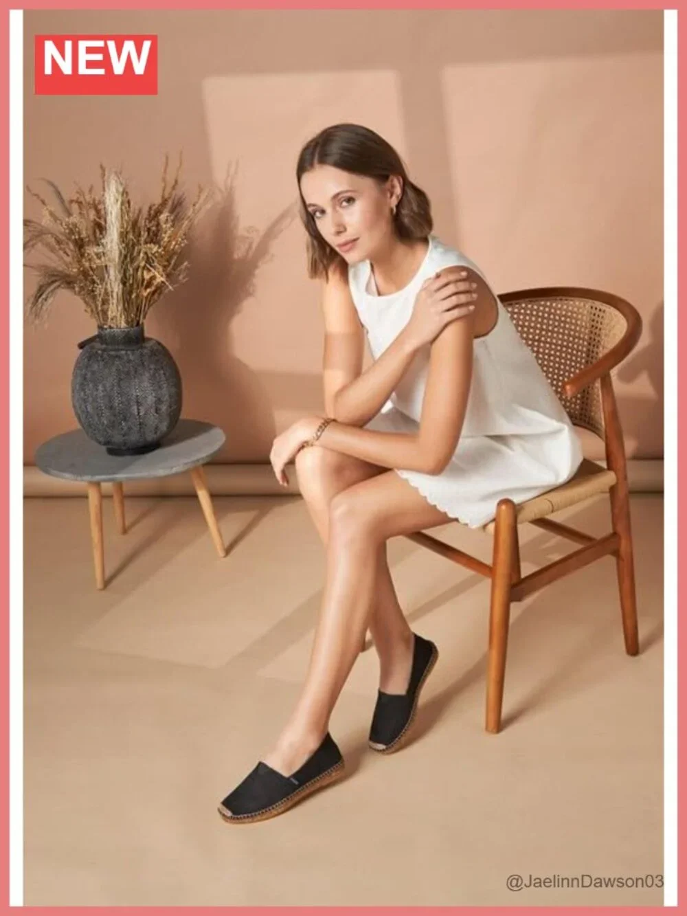 Espadrille Canvas Slip On Flats Handmade in Spain Natural Jute Lightweight